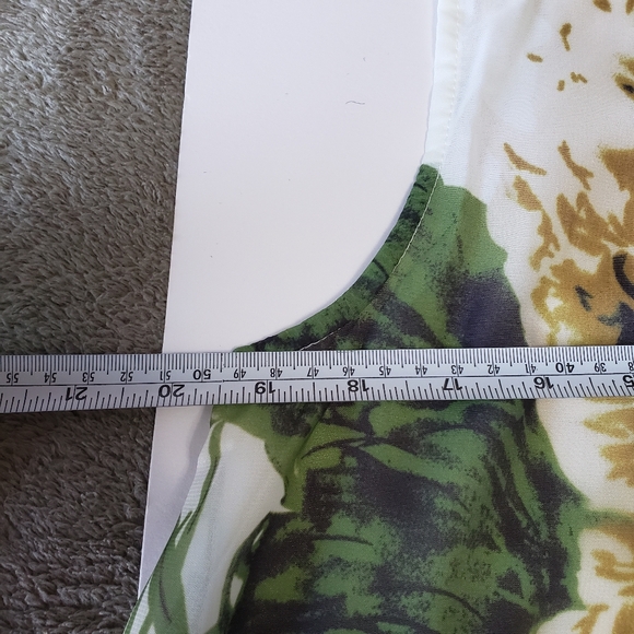 Floral mini dress size L - Picture 3 of 11